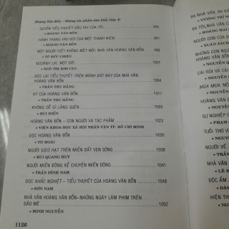 HOÀNG VĂN BỔN NHỮNG TÁC PHẨM TIÊU BIỂU TẬP 4 - TIỂU THUYẾT