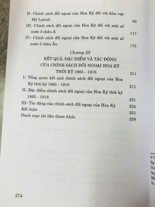 CHÍNH SÁCH ĐỐI NGOẠI CỦA HOA KỲ TỪ SAU NỘI CHIẾN ĐẾN KẾT THÚC CHIẾN TRANH THẾ GIỚI THỨ NHẤT (1865 - 1918) - DƯƠNG QUANG HIỆP