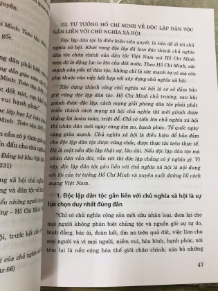 TƯ TƯỞNG HỒ CHÍ MINH VỀ MỘT SỐ VẤN ĐỀ CƠ BẢN CỦA CÁCH MẠNG VIỆT NAM - THÂN NGỌC ANH