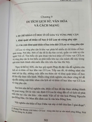 ĐỊA CHÍ CỔ LOA - NGUYỄN QUANG NGỌC VÀ VŨ VĂN QUÂN (ĐỒNG CHỦ BIÊN) 