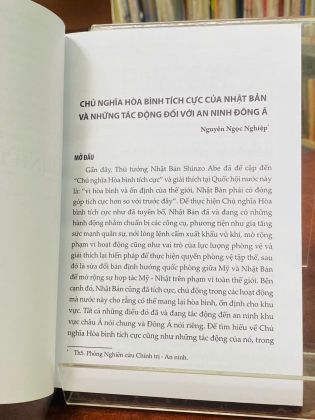 NGHIÊN CỨU ĐÔNG BẮC Á NĂM 2016 - TẬP 1: CHÍNH TRỊ - AN NINH - QUỐC TẾ 
