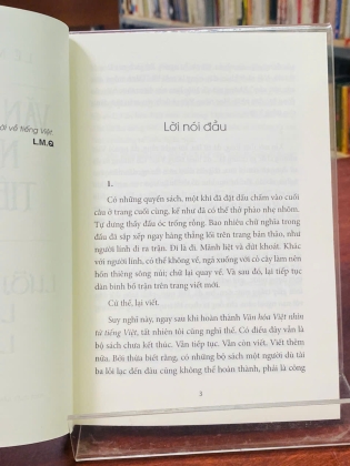 VĂN HÓA VIỆT NHÌN TỪ TIẾNG VIỆT - LƯỠI LƯƠN LẸO LẸ LÀNG LẮT LÉO - LÊ MINH QUỐC