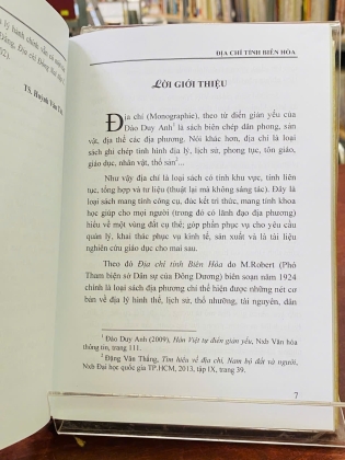 ĐỊA CHÍ TỈNH BIÊN HOÀ - M. ROBERT