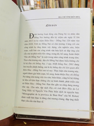 ĐỊA CHÍ TỈNH BIÊN HOÀ - M. ROBERT