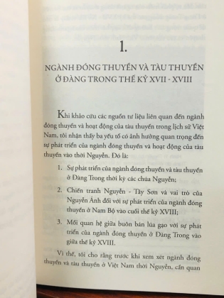 NGÀNH ĐÓNG THUYỀN VÀ TÀU THUYỀN Ở VIỆT NAM THỜI NGUYỄN - TRẦN ĐỨC ANH SƠN