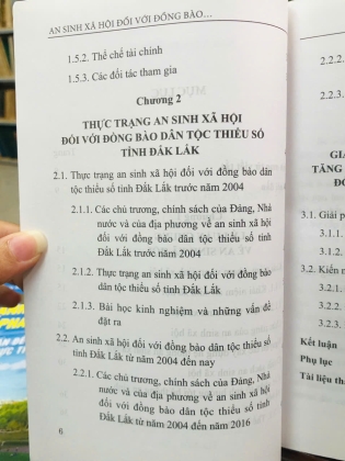 AN SINH XÃ HỘI ĐỐI VỚI ĐÒNG BÀO DÂN TỘC THIỂU SỐ TỈNH ĐẮK LẮK - NGUYỄN DUY THUỴ
