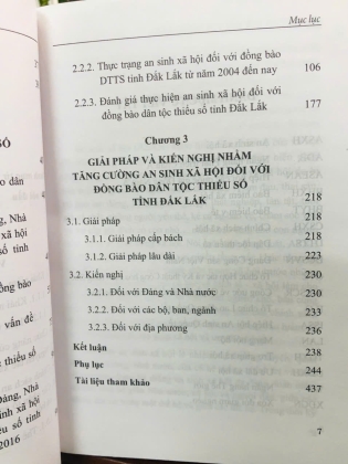 AN SINH XÃ HỘI ĐỐI VỚI ĐÒNG BÀO DÂN TỘC THIỂU SỐ TỈNH ĐẮK LẮK - NGUYỄN DUY THUỴ