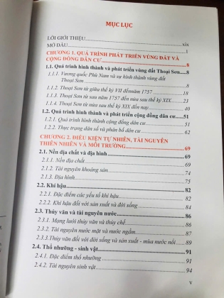 THOẠI SƠN TRÊN ĐƯỜNG PHÁT TRIỂN BỀN VỮNG - TRƯƠNG QUANG HẢI, VÕ VĂN SEN