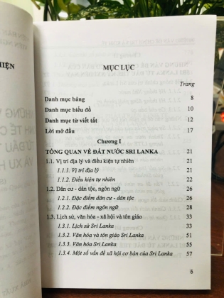 NHỮNG VẤN ĐỀ CHÍNH TRỊ VÀ KINH TẾ CƠ BẢN CỦA SRI LANKA - NGÔ XUÂN BÌNH