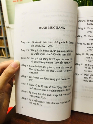 NHỮNG VẤN ĐỀ CHÍNH TRỊ VÀ KINH TẾ CƠ BẢN CỦA SRI LANKA - NGÔ XUÂN BÌNH