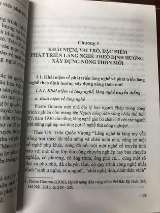 BẢO TỒN VÀ PHÁT TRIỂN LÀNG NGHỀ TRONG QUÁ TRÌNH XÂY DỰNG NÔNG THÔN MỚI Ở NAM BỘ - ĐINH TRỌNG THU