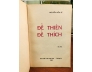 ĐẾ THIÊN ĐẾ THÍCH - NGUYỄN HIẾN LÊ