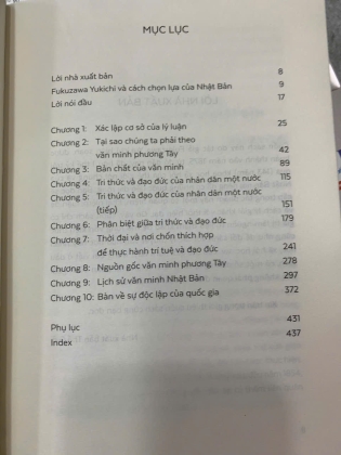 BÀN VỀ VĂN MINH - FUKUZAWA YUKICHI