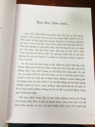 THẾ GIỚI PHẲNG - TÓM LƯỢC LỊCH SỬ THẾ GIỚI THẾ KỶ 21