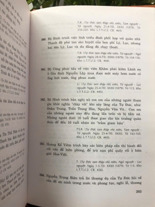 CHÂU BẢN TRIỀU TỰ ĐỨC (1848 - 1883)