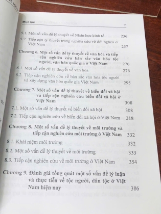 MỘT SỐ LÝ THUYẾT VỀ TỘC NGƯỜI VÀ TIẾP CẬN Ở VIỆT NAM - NGUYỄN VĂN MINH