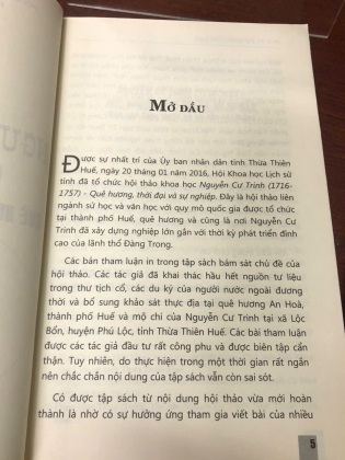 NGUYỄN CƯ TRINH (1716 - 1767) QUÊ HƯƠNG, THỜI ĐẠI VÀ SỰ NGHIỆP - ĐỖ BANG