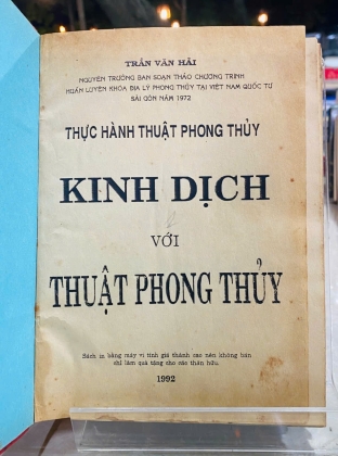 KINH DỊCH VÀ BÁT QUÁI ĐỒ VỚI THUẬT PHONG THUỶ - TRẦN VĂN HẢI