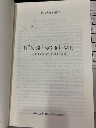 TIỀN SỬ NGƯỜI VIỆT - HÀ VĂN THÙY
