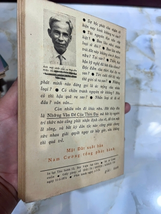 NHỮNG VẤN ĐỀ CỦA THỜI ĐẠI ( CÓ THỦ BÚT TÁC GIẢ) - NGUYỄN HIẾN LÊ