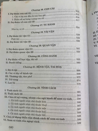 DỰ ĐOÁN THEO TỨ TRỤ - THIỆU VĨ HOA
