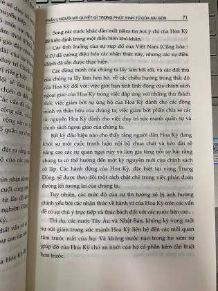 NHỮNG BIÊN BẢN CUỐI CÙNG TẠI NHÀ TRẮNG: PHÚT SỤP ĐỔ CỦA VIỆT NAM CỘNG HÒA - CHU VĂN KHÁNH, NGUYỄN THỊ THÚY