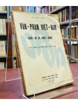 VĂN PHẠM VIỆT NAM - BÙI ĐỨC TỊNH 
