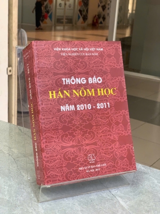 THÔNG BÁO HÁN NÔM HỌC NĂM 2010 - 2011 - VIỆN NGHIÊN CỨU HÁN NÔM