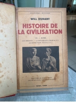 HISTOIRE DE LA CIVILISATION (CÂU CHUYỆN VỀ NỀN VĂN MINH) - WILL DURANT