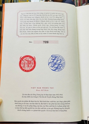 VIỆT NAM PHONG TỤC - PHAN KẾ BÍNH