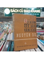 KỶ NIỆM 200 NĂM NĂM SINH NGUYỄN DU 