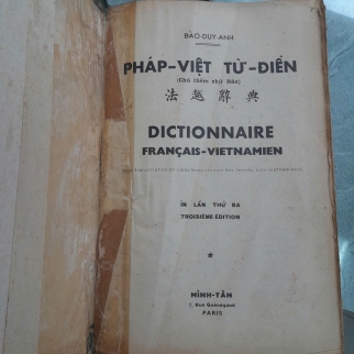 PHÁP VIỆT TỪ ĐIỂN- ĐÀO DUY ANH