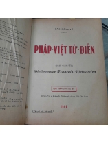 PHÁP VIỆT TỪ ĐIỂN - ĐÀO ĐĂNG VỸ