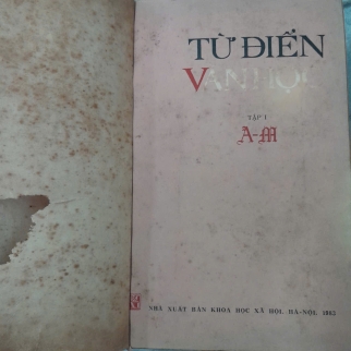 TỪ ĐIỂN VĂN HỌC ( TẬP 1,2)