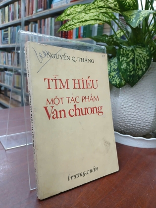 TÌM HIỂU MỘT TÁC PHẨM VĂN CHƯƠNG - NGUYỄN Q. THẮNG