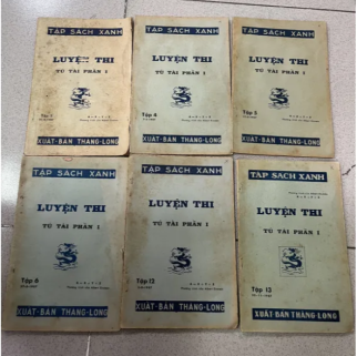 LUYỆN THI TÚ TÀI PHẦN I (6 cuốn)