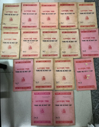 LUYỆN THI TRUNG HỌC ĐỆ NHẤT CẤP (16 cuốn)