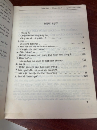 LUẬN NGỮ - THÁNH KINH CỦA NGƯỜI TRUNG HOA
