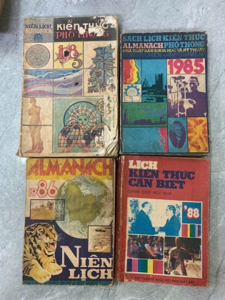 SÁCH LỊCH KIẾN THỨC (1983, 1985, 1986, 1988) - NHIỀU TÁC GIẢ