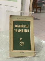 MỘT NHẬN XÉT VỀ KINH DỊCH - NGUYỄN UYỂN DIỄM 