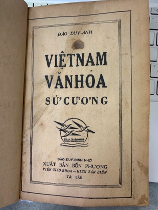 VIỆT NAM VĂN HÓA SỬ CƯƠNG - ĐÀO DUY ANH