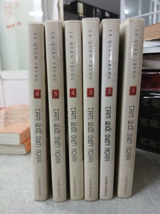 TAM QUỐC DIỄN NGHĨA (BỘ 6 TẬP) - PHAN KẾ BÍNH