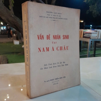 VẤN ĐỀ NHÂN SINH TẠI NAM Á CHÂU - NGUYỄN CAO HÁCH