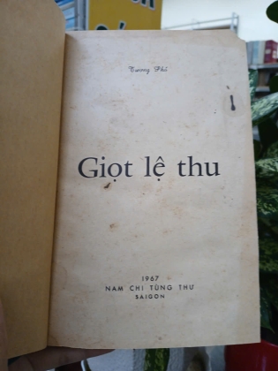 GIỌT LỆ THU - TƯƠNG PHỐ 
