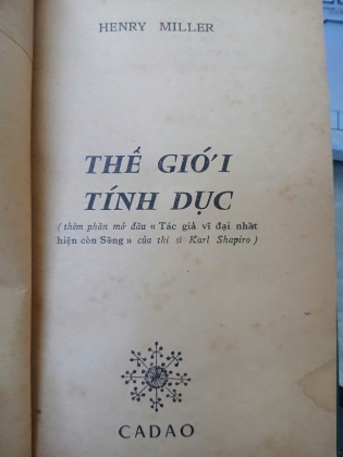 THẾ GIỚI TÍNH DỤC - HENRY MILLER 