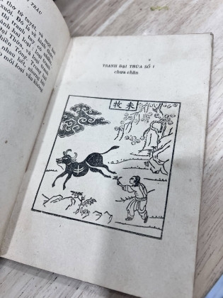 TRANH CHĂN TRÂU - TRÚC THIÊN (TUỆ SỸ MINH HOẠ TRANH)
