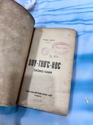 DUY THỨC HỌC THÔNG LUẬN - NHẤT HẠNH