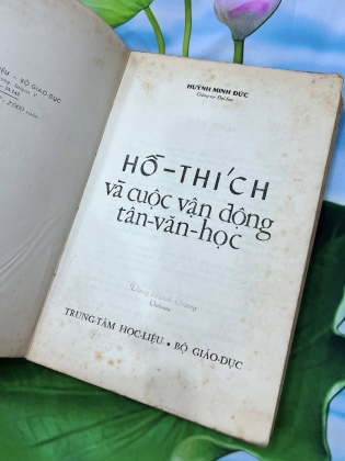 Hồ Thích và cuộc vận động tân văn học - Huỳnh Minh Đức 