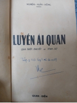 LUYẾN ÁI QUAN - NGHIÊM XUÂN HỒNG