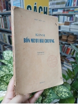 KINH BỐN MƯƠI HAI CHƯƠNG (Thanh Cát dịch và chú thích)